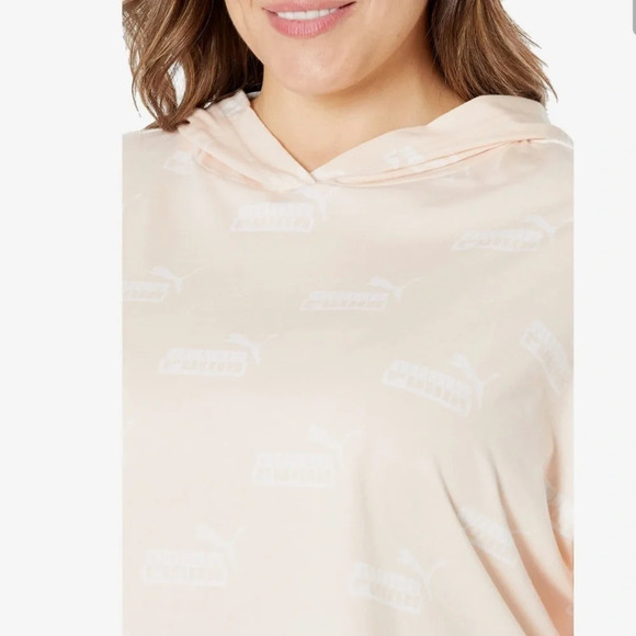 PUMA Plus Size Amplified Lightweight Hoodie, 1X, Cloud Pink, NWT - Picture 2 of 8